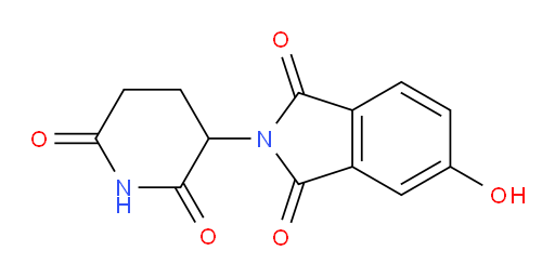 2-(2,6-dioxopiperidin-3-yl)-5-hydroxyisoindoline-1,3-dione