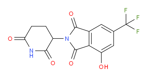 2-(2,6-dioxopiperidin-3-yl)-4-hydroxy-6-(trifluoromethyl)isoindoline-1,3-dione