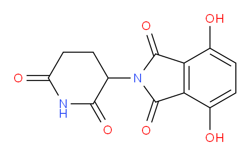 2-(2,6-dioxopiperidin-3-yl)-4,7-dihydroxyisoindoline-1,3-dione