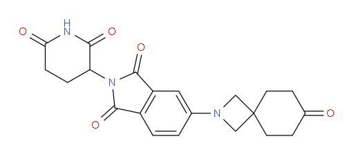 2-(2,6-dioxopiperidin-3-yl)-5-(7-oxo-2-azaspiro[3.5]nonan-2-yl)isoindoline-1,3-dione