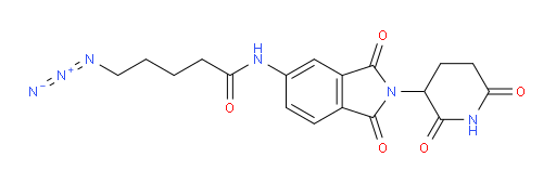 5-azido-N-(2-(2,6-dioxopiperidin-3-yl)-1,3-dioxoisoindolin-5-yl)pentanamide