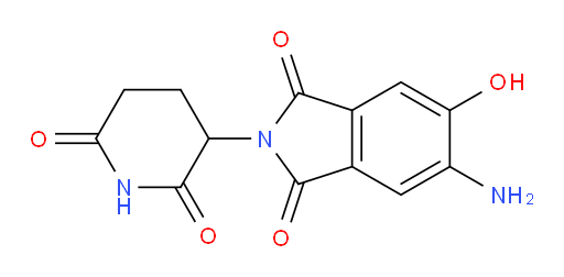 5-amino-2-(2,6-dioxopiperidin-3-yl)-6-hydroxyisoindoline-1,3-dione