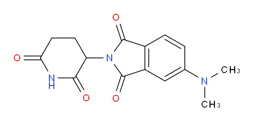 5-(dimethylamino)-2-(2,6-dioxopiperidin-3-yl)isoindoline-1,3-dione