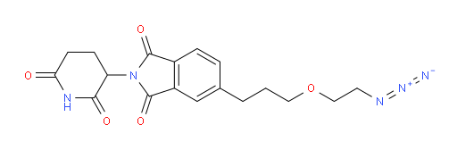 5-(3-(2-azidoethoxy)propyl)-2-(2,6-dioxopiperidin-3-yl)isoindoline-1,3-dione