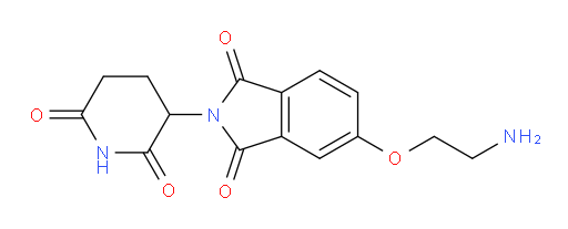 5-(2-aminoethoxy)-2-(2,6-dioxopiperidin-3-yl)isoindoline-1,3-dione
