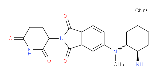 5-(((1R,2R)-2-aminocyclohexyl)(methyl)amino)-2-(2,6-dioxopiperidin-3-yl)isoindoline-1,3-dione