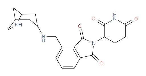 4-((6-azabicyclo[3.2.1]octan-3-ylamino)methyl)-2-(2,6-dioxopiperidin-3-yl)isoindoline-1,3-dione