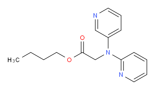 butyl 2-(pyridin-2-yl(pyridin-3-yl)amino)acetate
