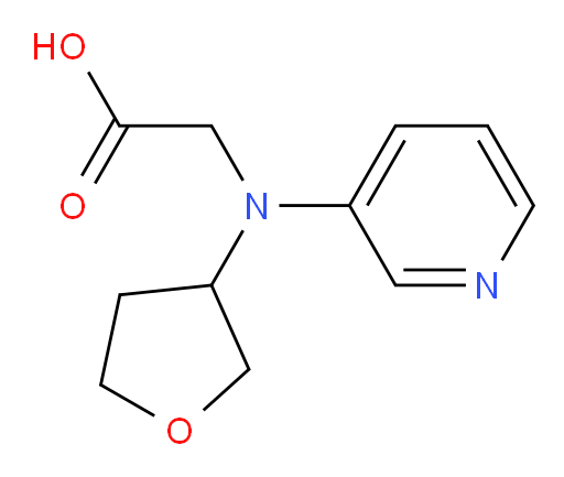 2-(pyridin-3-yl(tetrahydrofuran-3-yl)amino)acetic acid