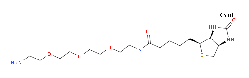 N-(2-(2-(2-(2-aminoethoxy)ethoxy)ethoxy)ethyl)-5-((3aS,4S,6aR)-2-oxohexahydro-1H-thieno[3,4-d]imidazol-4-yl)pentanamide