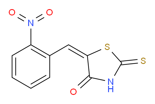 5-(2-nitrobenzylidene)-2-thioxothiazolidin-4-one
