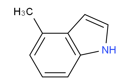 4-METHYINDOLE;4-METLYLINDOLE;4-METHYLINDOLE;AKOS JY2082555;Indole, 4-methyl-;4-METHYL-1H-INDOLE;4-Methylindole,99%;4-Methylindole ,98%;1H-Indole, 4-methyl-;4-Methyl-1H-indole 97+%