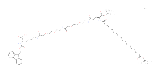 FMOC-L-LYS[OCT-(OTBU)-GLU-(OTBU)-AEEA-AEEA]-OH