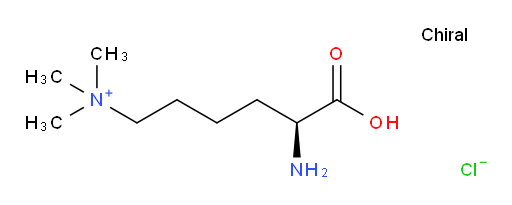 1-Pentanaminium, 5-amino-5-carboxy-N,N,N-trimethyl-, chloride (1:1), (5S)-
