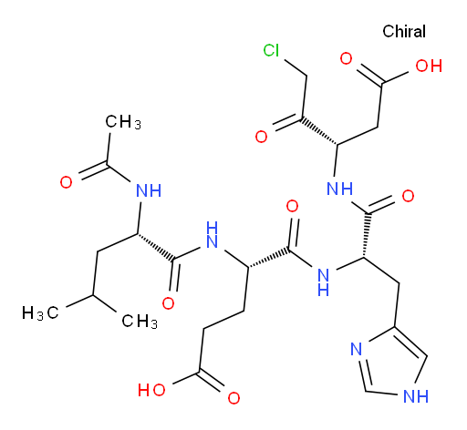 (4S,7S,10S,13S)-10-((1H-imidazol-4-yl)methyl)-7-(2-carboxyethyl)-13-(2-chloroacetyl)-4-isobutyl-2,5,8,11-tetraoxo-3,6,9,12-tetraazapentadecan-15-oic acid