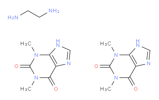 1,3-dimethyl-1H-purine-2,6(3H,9H)-dione compound with ethane-1,2-diamine (2:1)