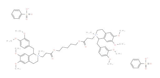 51W89;BW-33A;Tracur;TRACRIUM;51W-89：Nimbex;Wellcome 33A74;ATRACURIUM BESYLAT;ATRACURIUM BESYLATE;ATRACURIUM BESILATE;AttracuriumBesylate