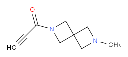 1-{6-methyl-2,6-diazaspiro[3.3]heptan-2-yl}prop-2-yn-1-one