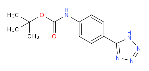 tert-butyl N-[4-(1H-1,2,3,4-tetrazol-5-yl)phenyl]carbamate