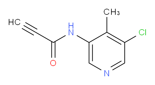 N-(5-chloro-4-methylpyridin-3-yl)prop-2-ynamide