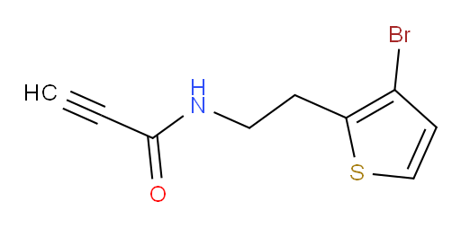 N-[2-(3-bromothiophen-2-yl)ethyl]prop-2-ynamide