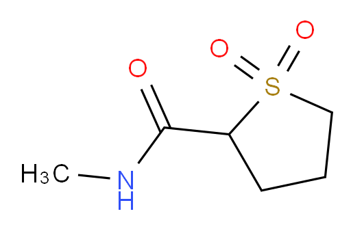 N-methyl-1,1-dioxo-1lambda6-thiolane-2-carboxamide