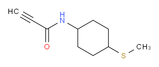 N-[4-(methylsulfanyl)cyclohexyl]prop-2-ynamide