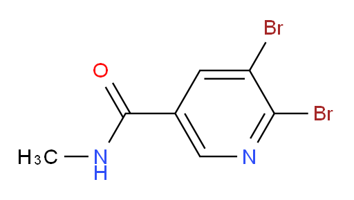 5,6-dibromo-N-methylpyridine-3-carboxamide