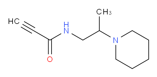 N-[2-(piperidin-1-yl)propyl]prop-2-ynamide
