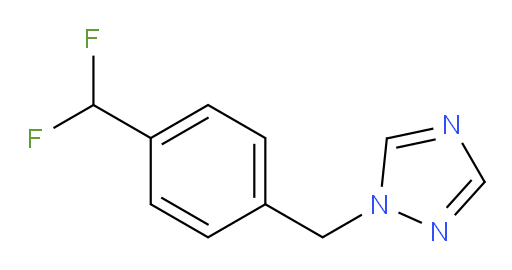 1-{[4-(difluoromethyl)phenyl]methyl}-1H-1,2,4-triazole