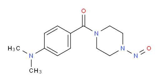 (4-(dimethylamino)phenyl)(4-nitrosopiperazin-1-yl)methanone