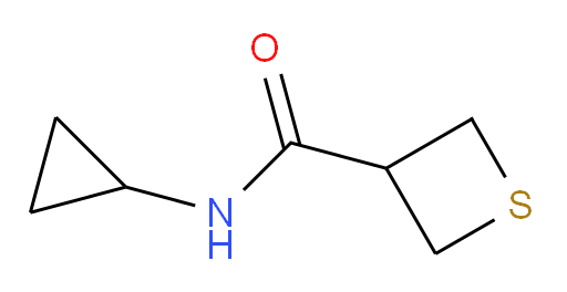 N-cyclopropylthietane-3-carboxamide