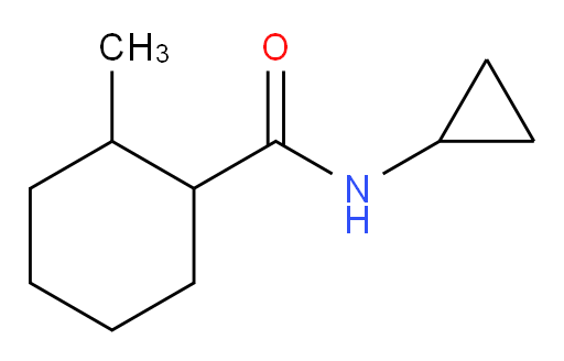 N-cyclopropyl-2-methylcyclohexane-1-carboxamide
