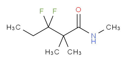 3,3-difluoro-N,2,2-trimethylpentanamide