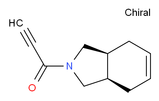 1-[(3aR,7aS)-2,3,3a,4,7,7a-hexahydro-1H-isoindol-2-yl]prop-2-yn-1-one