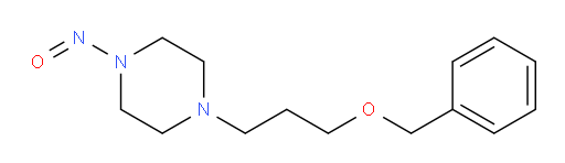 1-(3-(benzyloxy)propyl)-4-nitrosopiperazine