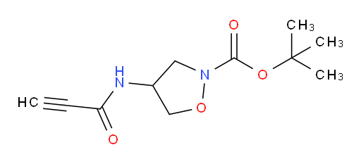 tert-butyl 4-(prop-2-ynamido)-1,2-oxazolidine-2-carboxylate