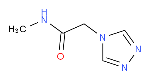 N-methyl-2-(4H-1,2,4-triazol-4-yl)acetamide