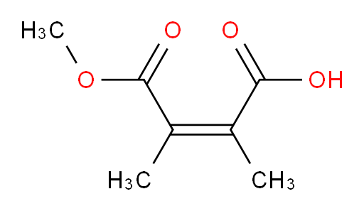 (2Z)-4-methoxy-2,3-dimethyl-4-oxobut-2-enoic acid