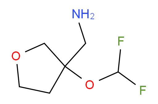 [3-(difluoromethoxy)oxolan-3-yl]methanamine