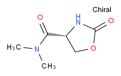(4R)-N,N-dimethyl-2-oxo-1,3-oxazolidine-4-carboxamide