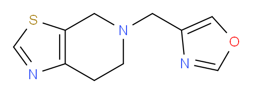 4-({4H,5H,6H,7H-[1,3]thiazolo[5,4-c]pyridin-5-yl}methyl)-1,3-oxazole