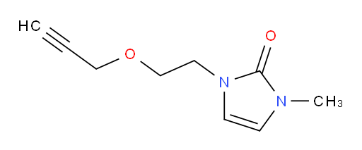 1-methyl-3-[2-(prop-2-yn-1-yloxy)ethyl]-2,3-dihydro-1H-imidazol-2-one