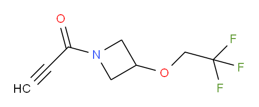 1-[3-(2,2,2-trifluoroethoxy)azetidin-1-yl]prop-2-yn-1-one