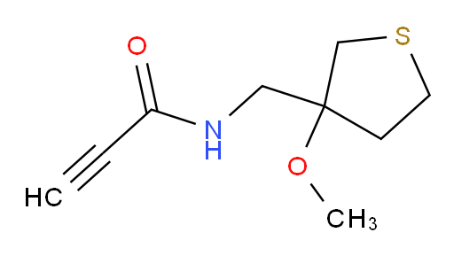 N-[(3-methoxythiolan-3-yl)methyl]prop-2-ynamide