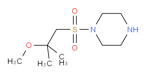 1-(2-methoxy-2-methylpropanesulfonyl)piperazine