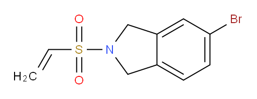 5-bromo-2-(ethenesulfonyl)-2,3-dihydro-1H-isoindole