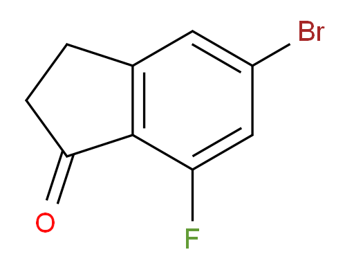 5-Bromo-7-fluoro-2,3-dihydro-1H-inden-1-one