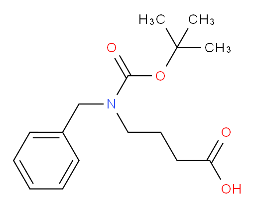 4-{benzyl[(tert-butoxy)carbonyl]amino}butanoic acid