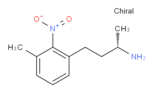 (S)-4-(3-methyl-2-nitrophenyl)butan-2-amine